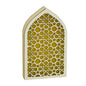 Party Supplies Creative Eid Desktop Ornament LED Moon Night Light Ornament Small Carved Eid Wooden Decoration for Gifts
