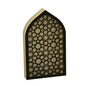 Party Supplies Creative Eid Desktop Ornament LED Moon Night Light Ornament Small Carved Eid Wooden Decoration for Gifts